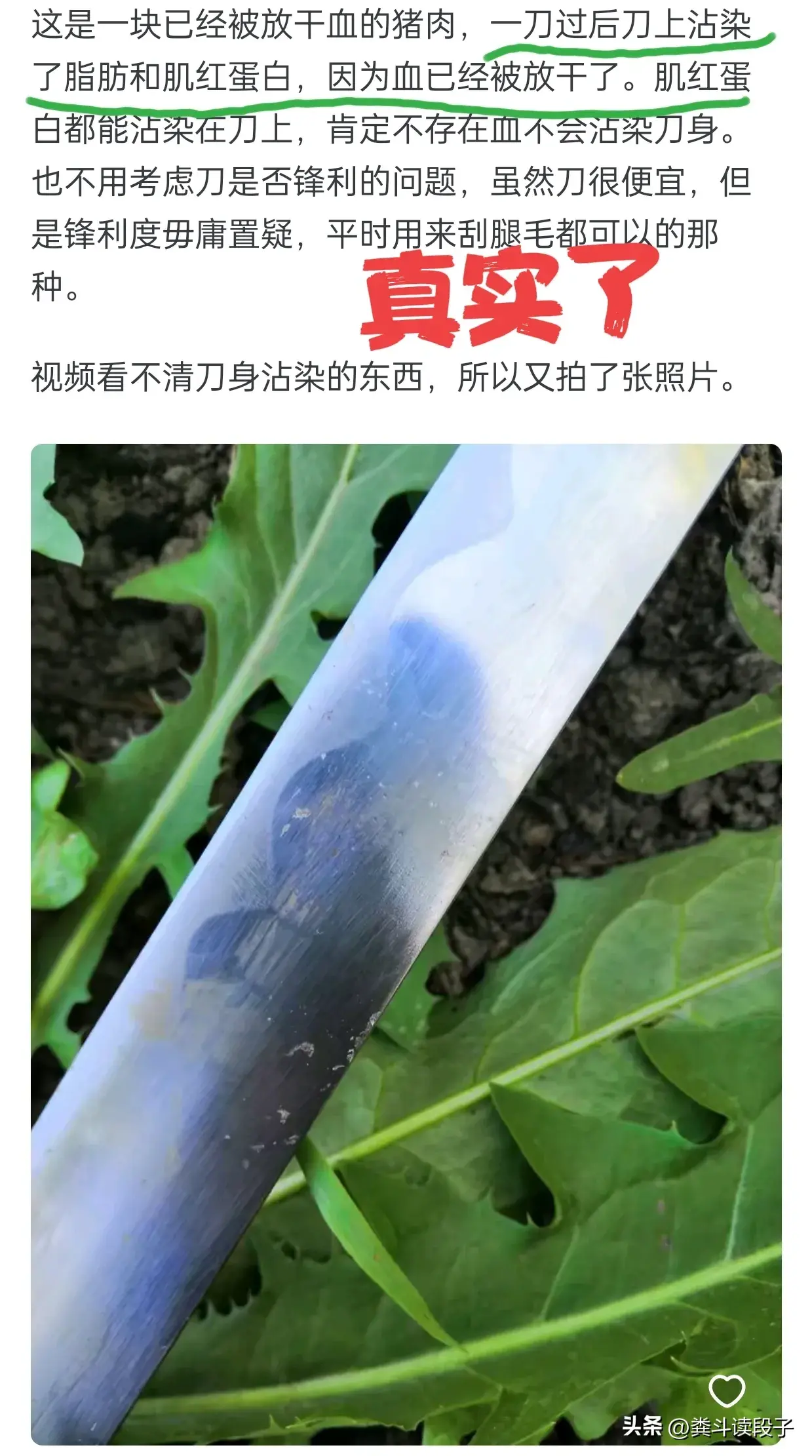 古人拔刀砍完人后要把血洗干净再放入鞘中吗？网友回复：爱刀如命(图7)